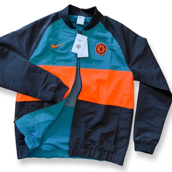 NIKE X CHELSEA 2021/22 MEN’S I96 UEFA CHAMPIONS LEAGUE JACKET - Picture 4 of 12